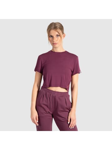 SMILODOX Crop T-Shirt Althea in Violett
