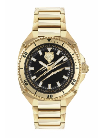 Plein Sport Analoguhr für Herren in gold