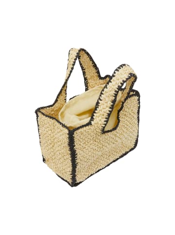 gaya Women Handbag in White Black