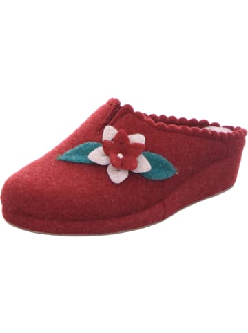 Tre Rose Pantoffel in bordeaux