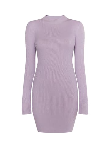 myMo Damen Strickkleid Mini in Violett
