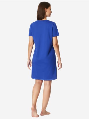 Schiesser Nachthemd Casual Essentials in royal