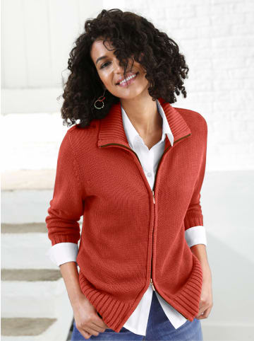 WITT WEIDEN Strickjacke in rostrot