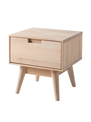home24 Massiver Nachttisch FINSBY in Buche