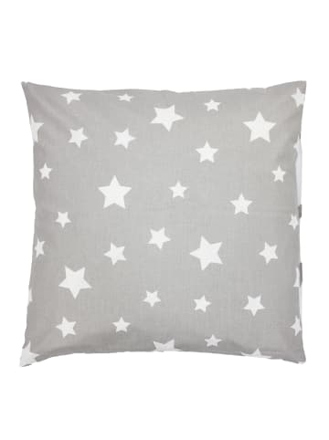 TupTam Kinder Kissenbezug Dekorativ Gemustert in blau/grau