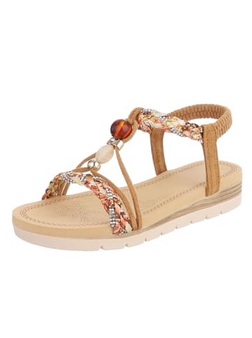 Ital-Design Sandale & Sandalette in Camel