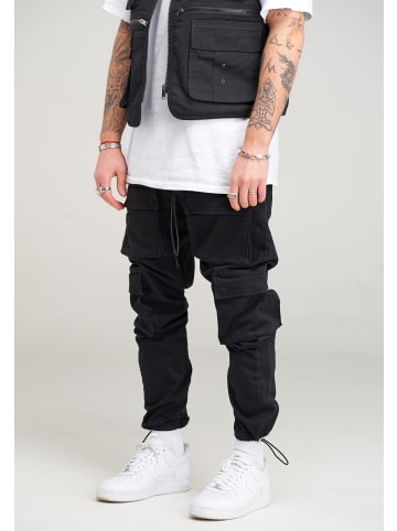 2Y Cargohose ELIJAH Hose in schwarz