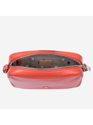 Jekyll & Hide Osaka Umhängetasche RFID Leder 22 cm in coral