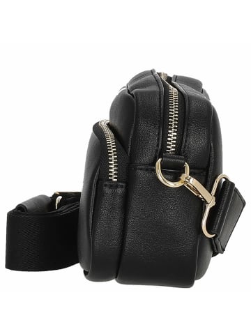 Seidenfelt Heby - Schultertasche 18 cm (black/gold) in schwarz gold