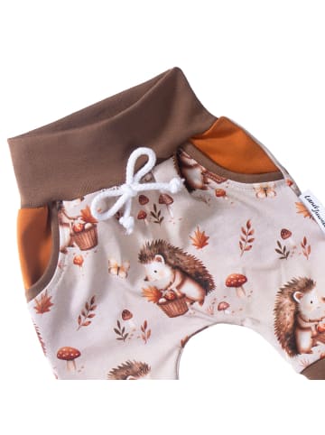 Land-Juwelen Babyhose Igel in beige