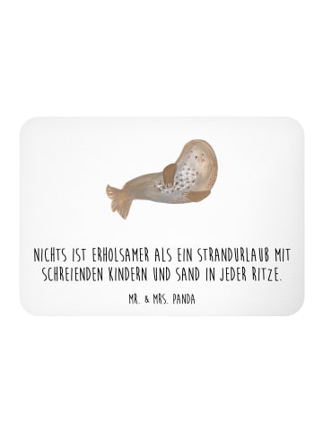 Mr. & Mrs. Panda Magnet Sommerchaos mit Spruch in Weiß