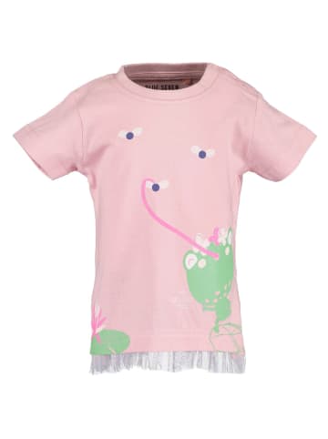 Blue Seven Baby Kurzarm-Shirt in rosa