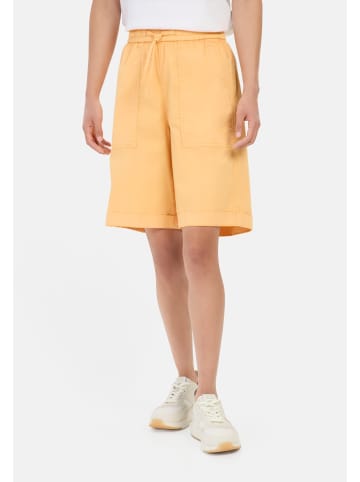 Camel Active Bermuda Shorts mit elastischem Tunnelzug in Orange