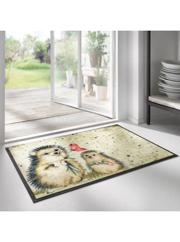 wash+dry Fußmatte in schilf