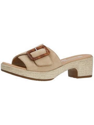 remonte Damen Pantoletten Remonte Sandale in Beige