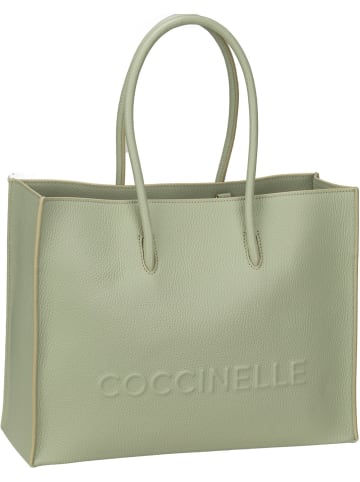 COCCINELLE Shopper Myrtha Maxi Log 1802 in Celadon Green