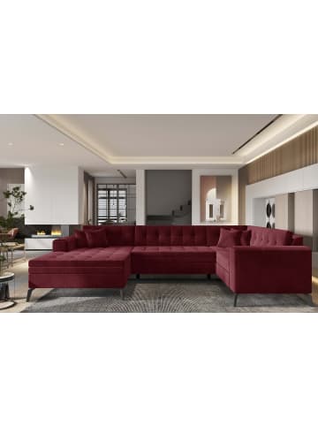 MF Design Monton Recamiere Links in Tawny Port -  (L) 180 x (B) 340 x (H) 93 cm