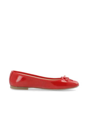 Bianco Ballerinas in Red