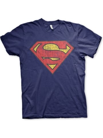 Superman T-Shirt in Blau