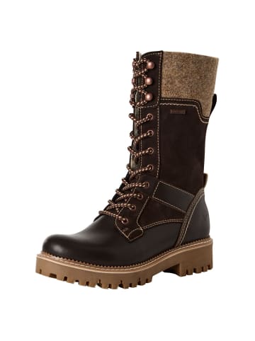 Tamaris Stiefelette in MOCCA COMB