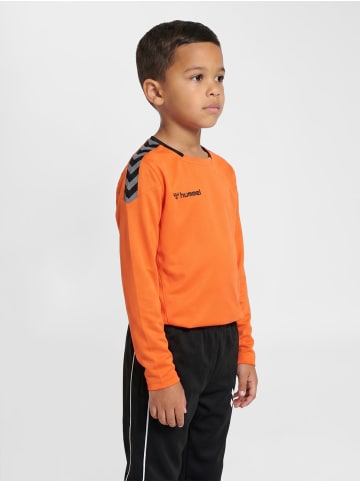 Hummel T-Shirt Hmlauthentic Kinder in TANGERINE