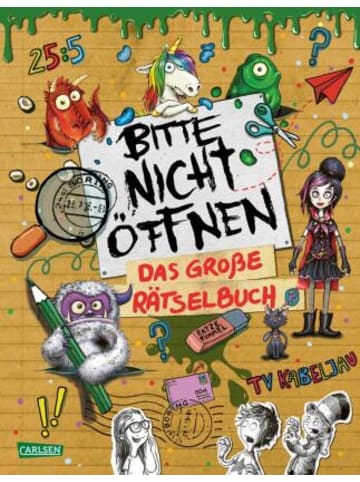 Carlsen Buch - Bitte nicht öffnen - Das große Rätselbuch