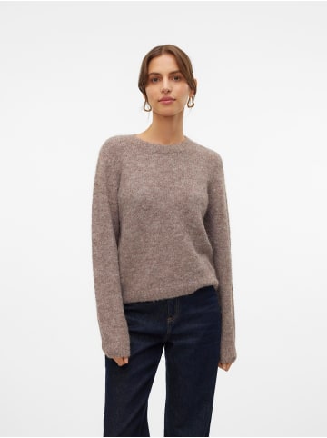 Vero Moda Strickpullover in Brown Lentil