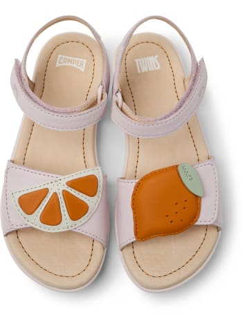 Camper Sandalen " Right Twins " in Pastelrosa