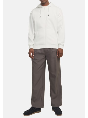 Jack & Jones Sweatjacke / Hoodie Bradley in Beige / weiß