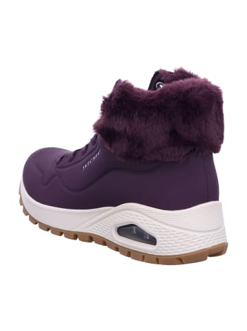 Skechers Schnürboots in Lila