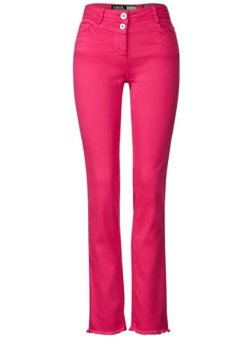 Cecil Slim Fit Hose in Rosa