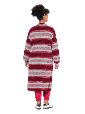 Janet & Joyce Strickjacke in rot