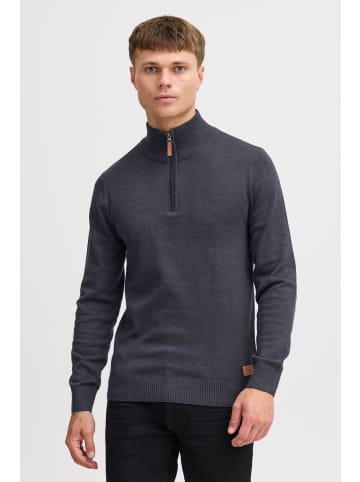 BLEND Troyer BHRobin 20704790ME Strickpulli mit hochabschließendem Kragen in Blau