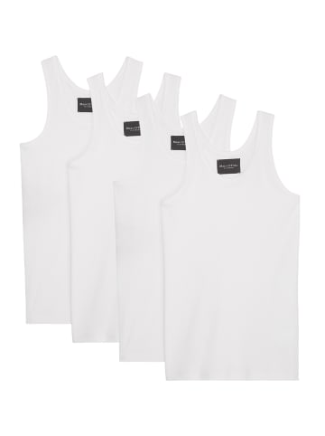 Marc O´Polo Bodywear Unterhemd / Tanktop Iconic Rib Organic Cotton in Weiß