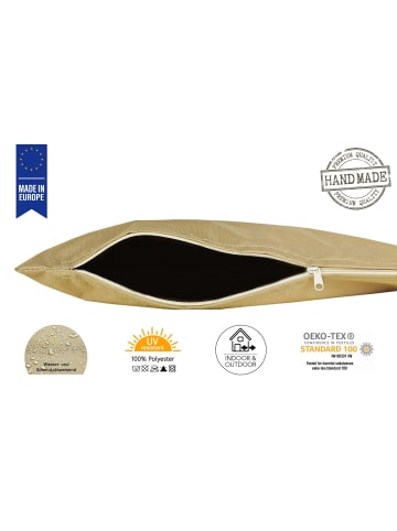 JACK 1x Outdoor Kissenhülle 60x60cm Uni in Taupe