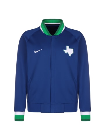 Nike Performance Kapuzenjacke NBA Dallas Mavericks City Edition Showtime in blau / weiß