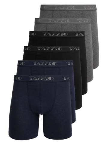 Tazzio Boxershorts 6er-Pack "BS1002" in Mix Farben