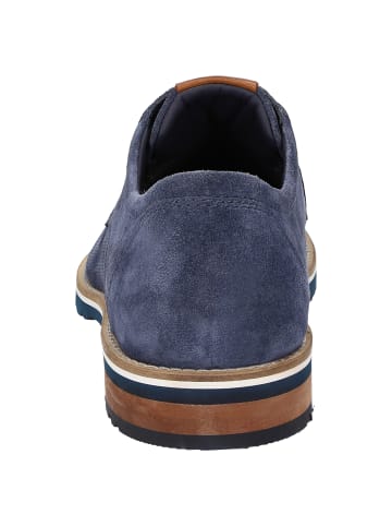 Sioux Schnürschuh Rostolo-703 in blau