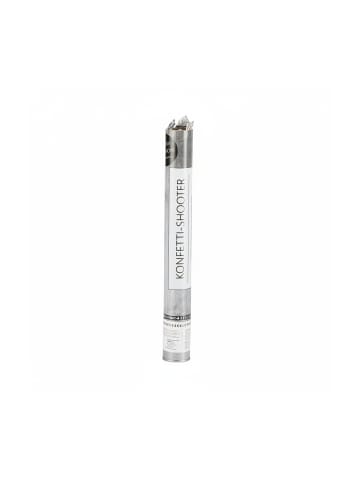 relaxdays Party Popper in Silber - 40 cm