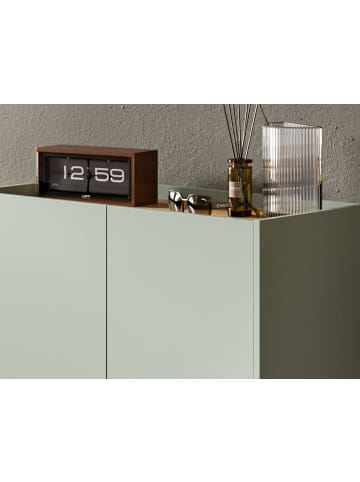 Inn.Furn Schuhschrank Salbei grün, Artisan Eiche, Flur Kommode 90 x 97 cm, Soft-Close