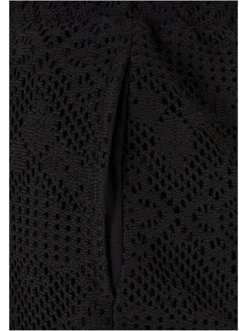 Urban Classics Urban Classics Damen Ladies Crochet Lace Resort Shorts in black