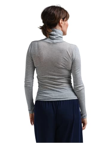 Seamless Basic Top Nouveau in Grey Melange