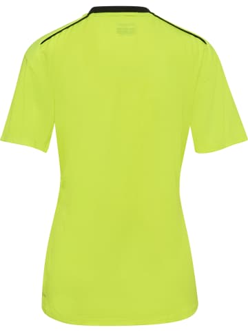Hummel T-Shirt Hmlreferee Fußball Damen in NEON YELLOW