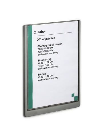 Durable Türschild A4 graphit