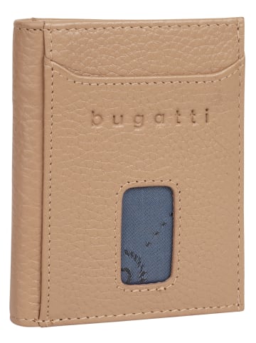 Bugatti Geldbörse SECURE SLIM echt Leder in beige