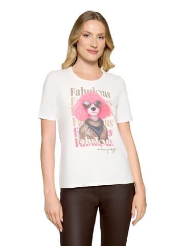 Betty Barclay Basic Shirt mit Placement in Patch Cream/Pink