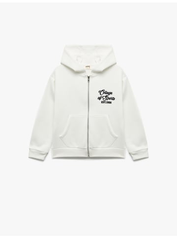 KOTON SWEATSHIRTS in Ekru