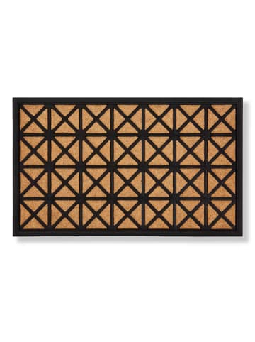 Astra Fußmatte für den Außenbereich BORDER GRAPHIC in Beige