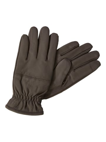 Camel Active Lederhandschuhe mit Screen-Tab Funktion in Dunkelbraun