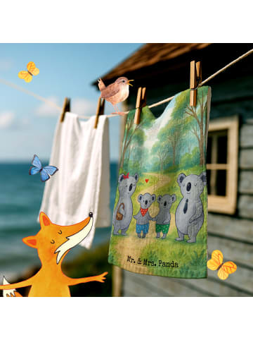 Mr. & Mrs. Panda frottierhandtuch Koala Familie zwei Design ohne... in Weiß